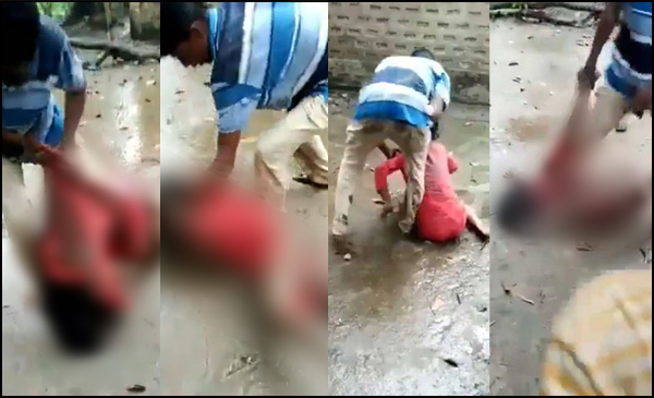 বাবা মারছে মেয়েকে—অসমের এক ভিডিও ভাইরাল হয়েছে সোশাল মিডিয়ায় বাবা মারছে মেয়েকে—অসমের এক ভিডিও ভাইরাল হয়েছে সোশাল মিডিয়ায়