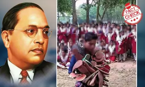 পুনেতে কি এক দলিত যুবককে জোর করে জুতোর মালা পরানো হয়েছিল? পুনেতে কি এক দলিত যুবককে জোর করে জুতোর মালা পরানো হয়েছিল?