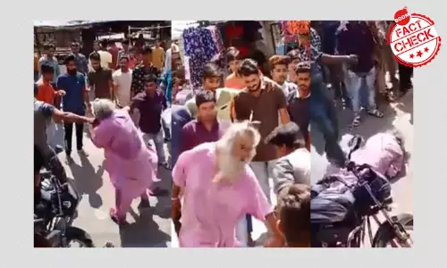 Video Of A Mentally Ill Man Thrashed In Rajasthan Revived With False Claim Video Of A Mentally Ill Man Thrashed In Rajasthan Revived With False Claim