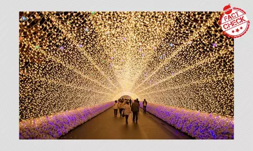 জাপানের আলোকসজ্জাকে কলকাতার বড়দিন পালনের ছবি বলা হচ্ছে জাপানের আলোকসজ্জাকে কলকাতার বড়দিন পালনের ছবি বলা হচ্ছে