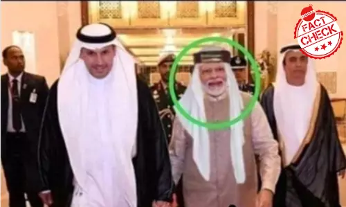 ফের ভাইরাল হল প্রধানমন্ত্রীর আরব সফরের ফটোশপ ছবি ফের ভাইরাল হল প্রধানমন্ত্রীর আরব সফরের ফটোশপ ছবি