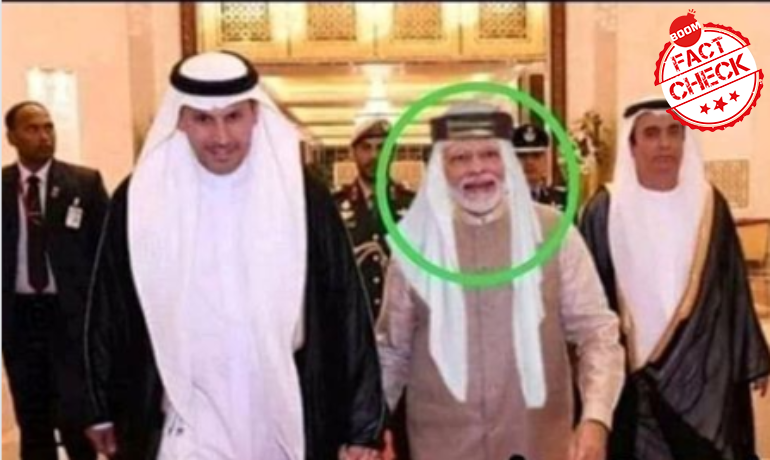 ফের ভাইরাল হল প্রধানমন্ত্রীর আরব সফরের ফটোশপ ছবি ফের ভাইরাল হল প্রধানমন্ত্রীর আরব সফরের ফটোশপ ছবি