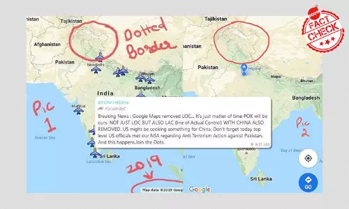 গুগল ম্যাপ কি ভারত-পাক নিয়ন্ত্রণ রেখা তুলে নিল? একটি তথ্য যাচাই গুগল ম্যাপ কি ভারত-পাক নিয়ন্ত্রণ রেখা তুলে নিল? একটি তথ্য যাচাই