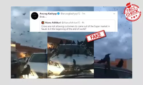 ২০১৬র টেক্সাসের সুপারমার্কেটে পাখির ঝাঁকের ভিডিও ছড়ালো সৌদি আরবের বলে ২০১৬র টেক্সাসের সুপারমার্কেটে পাখির ঝাঁকের ভিডিও ছড়ালো সৌদি আরবের বলে