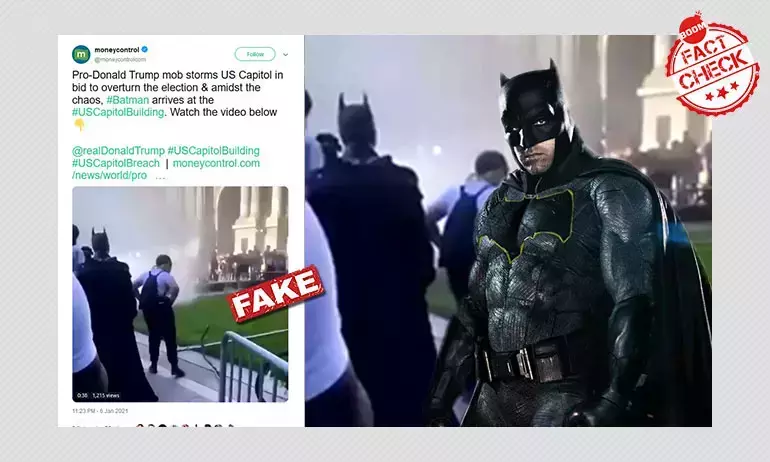 মার্কিন যুক্তরাষ্ট্রের Capitol Hill বিক্ষোভে কি Batman ছিল? মার্কিন যুক্তরাষ্ট্রের Capitol Hill বিক্ষোভে কি Batman ছিল?