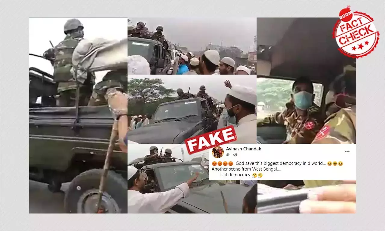 প্রধানমন্ত্রী নরেন্দ্র মোদীর বাংলাদেশ সফরের পর বিক্ষোভের ভিডিও পশ্চিমবঙ্গের বলে ছড়াল প্রধানমন্ত্রী নরেন্দ্র মোদীর বাংলাদেশ সফরের পর বিক্ষোভের ভিডিও পশ্চিমবঙ্গের বলে ছড়াল