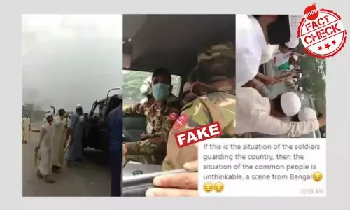বাংলাদেশে বিক্ষোভের ভিডিও পশ্চিমবঙ্গে নির্বাচন পরবর্তী হিংসা বলে ছড়াল বাংলাদেশে বিক্ষোভের ভিডিও পশ্চিমবঙ্গে নির্বাচন পরবর্তী হিংসা বলে ছড়াল
