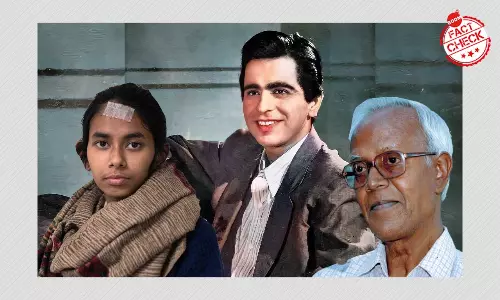 ৫ ভুয়ো ফোড়ন: শিকল বাঁধা স্ট্যান স্বামী, দিলীপ কুমারের শেষ মুহূর্ত? ৫ ভুয়ো ফোড়ন: শিকল বাঁধা স্ট্যান স্বামী, দিলীপ কুমারের শেষ মুহূর্ত?