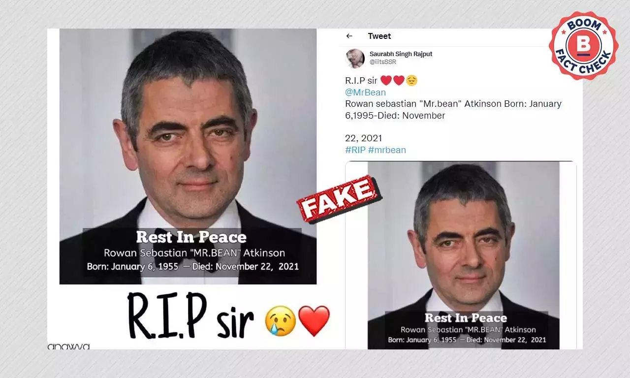 মিস্টার বিন চরিত্রের অভিনেতা রোয়ান অ্যাটকিনসন মৃত? ফের রটলো ভুয়ো খবর মিস্টার বিন চরিত্রের অভিনেতা রোয়ান অ্যাটকিনসন মৃত? ফের রটলো ভুয়ো খবর