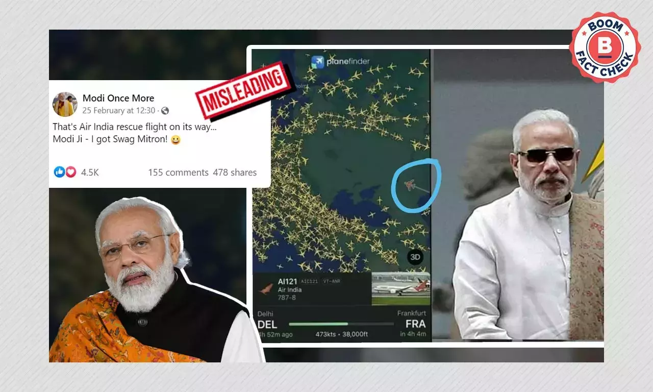 গ্রাফিকের দাবি যুদ্ধক্ষেত্রে এয়ার ইন্ডিয়া একমাত্র সচল উড়ান? একটি তথ্যযাচাই গ্রাফিকের দাবি যুদ্ধক্ষেত্রে এয়ার ইন্ডিয়া একমাত্র সচল উড়ান? একটি তথ্যযাচাই