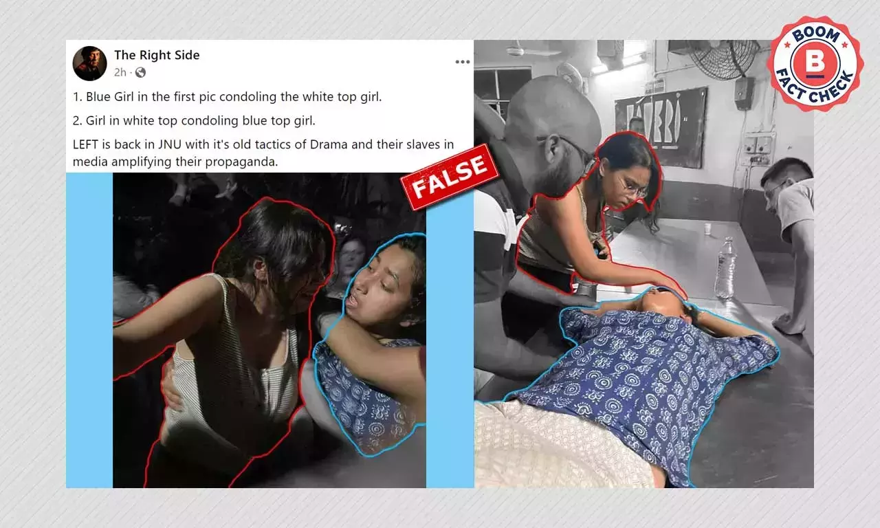 না, জেএনইউ-তে রাম নবমীর সংঘর্ষে আহত আইসা সদস্যাদের আঘাত সাজানো নয় না, জেএনইউ-তে রাম নবমীর সংঘর্ষে আহত আইসা সদস্যাদের আঘাত সাজানো নয়