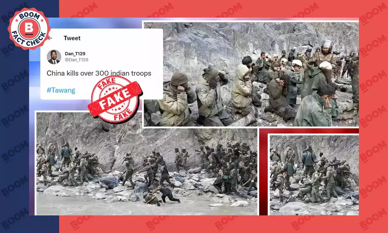 চিনা সেনার হাতে ৩০০ ভারতীয় সেনার মৃত্যুর খবর ভুয়ো চিনা সেনার হাতে ৩০০ ভারতীয় সেনার মৃত্যুর খবর ভুয়ো