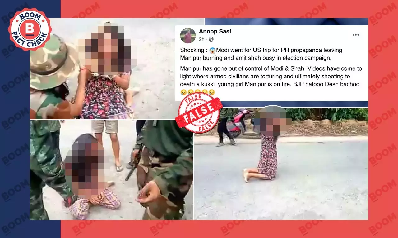 মণিপুরের দাবিতে ছড়াল মায়ানমারে পিডিএফ বাহিনীর মহিলাকে খুনের ভিডিও মণিপুরের দাবিতে ছড়াল মায়ানমারে পিডিএফ বাহিনীর মহিলাকে খুনের ভিডিও